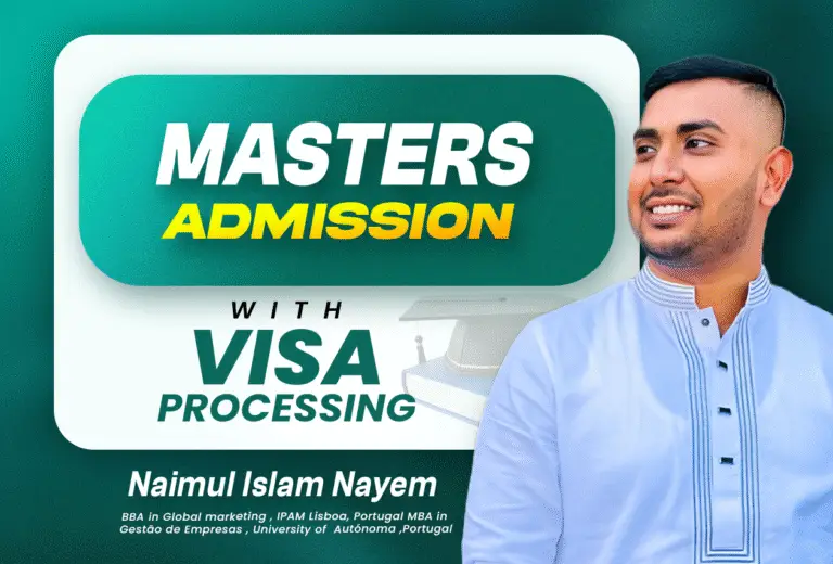 Master’s Admission with Visa Processing