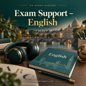 EU Study Support — Exam Support – English