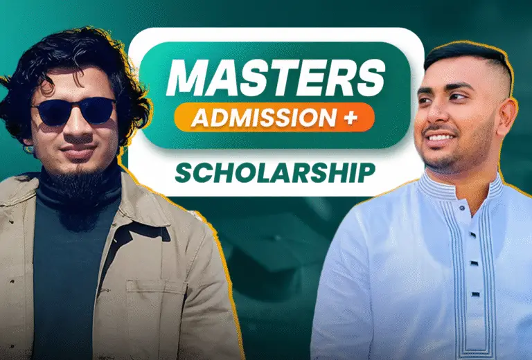 Master’s Admission + Scholarship